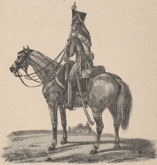 Wojsko Królestwa Polskiego. Pułk III strzelców konnych.
