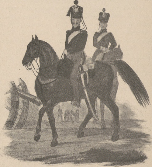 Wojsko Królestwa Polskiego. Artylerya konna.