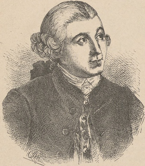Dawid Garrick (1716 † 1779).