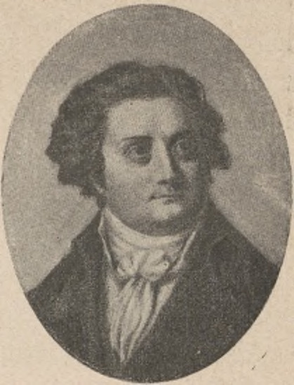 August Wilhelm Iffland (1759 † 1814). Według miedziorytu Bolta.