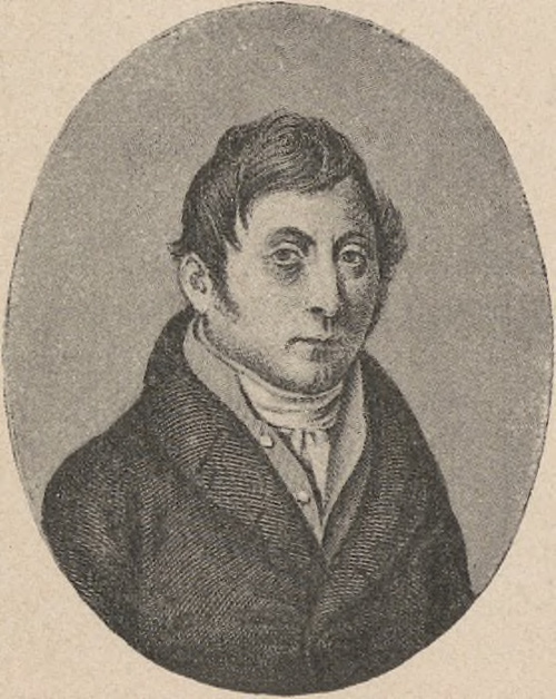 August Klingemann (1777 † 1831). Według miedziorytu I. E Bohme’go.