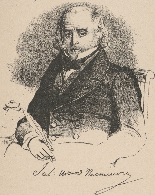 Julian Ursyn Niemcewicz (1757 † 1841).