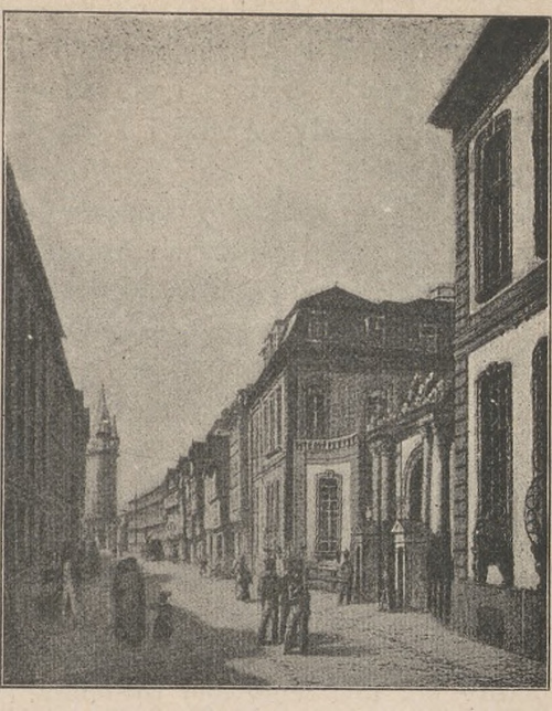 Pałac ks. Thurn i Taxis we Frankfurcie n. M. Siedziba Sejmu Związkowego od r. 1816-1866.