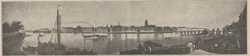 Frankfurt nad Menem około połowy wieku XIX.