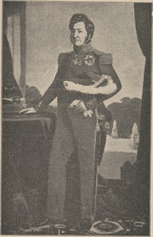 Ludwik Filip I, król Francuzów (1830-1848). Według obrazu Winterhaltera w Galeryi wersalskiej.