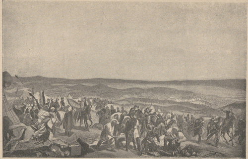 Bitwa nad rzeką Isly dnia 14 sierpnia 1844 r. Z obrazu Horacego Verneta w Galeryi wersalskiej.
