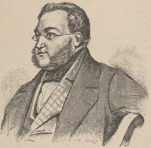 Baron Jerzy Vineke. Według rysunku Steffecka.
