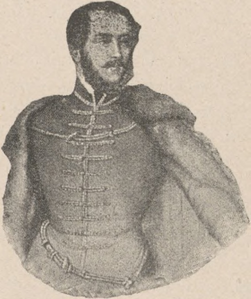 Ludwik Kossut (1802 † 1894). Według obrazu Kurowskiego.