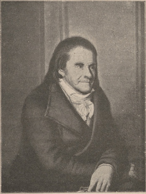 Józef Henryk Pestalozzi (1746 † 1827). Ze starego sztychu.
