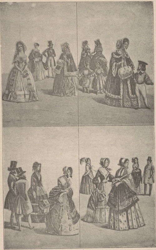 Mody z roku 1841—1848.