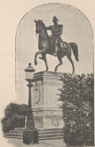Pomnik Karola XIV (Bernadottego) w Sztokholmie.