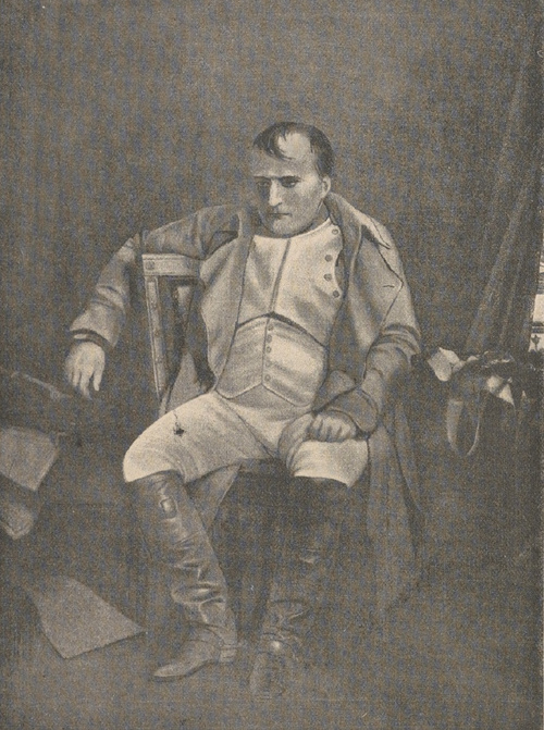 Napoleon. Z obrazu Delarocha.
