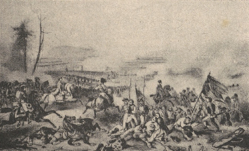 Bitwa pod Marengo w d. 14 Czerwca 1800 r. ze starego sztychu.