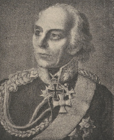 Gen. York'von Wartenburg (1759†1830). Według obrazu W. Woltze’go.