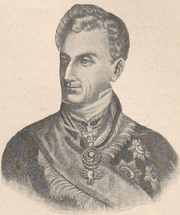 Książę Klem. Lotar Metternich (1773†1859). Według starego sztychu.