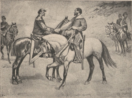 Wiktor Emanuel i Garibaldi. Z Cassela „Historyi Anglii