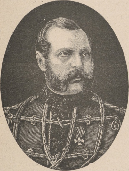 Cesarz Aleksander II (1818 † 1881).