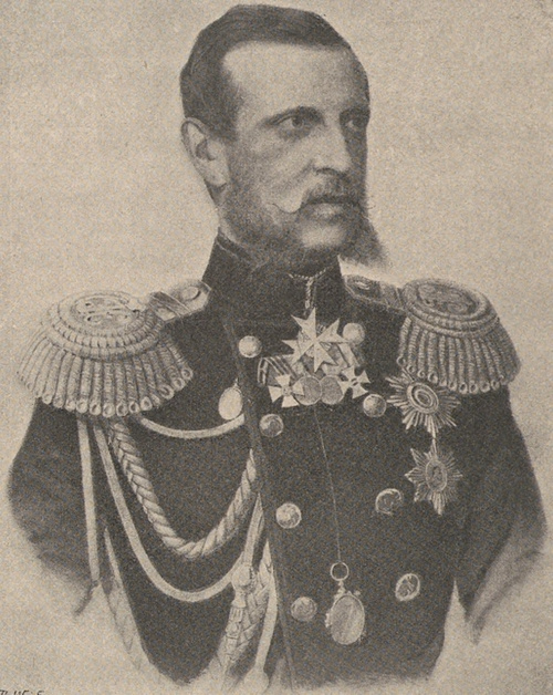 W. Ks. Konstanty Mikolajewicz, namiestnik Królestwa Polskiego (1827 † 1892). Ze zbiorów Leopolda Meyeta.