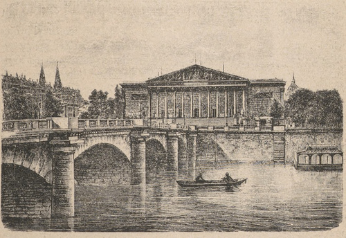 Paryż. Pałac Luksemburski (Gmach senatu).