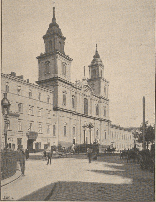 Warszawa. Kościół św. Krzyża.