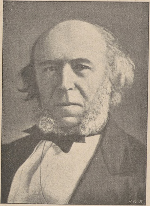 Herbert Spencer (ur. 1820).