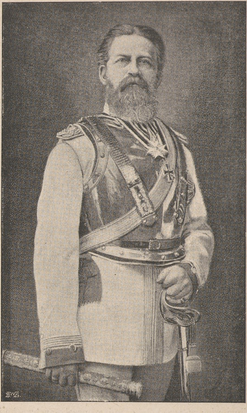 Fryderyk Wilhelm, pruski następca tronu (1831 † 1888).