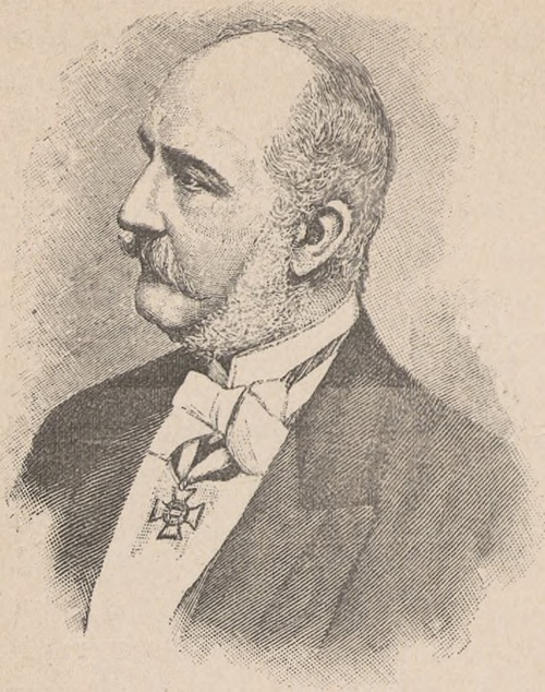 Jerzy V, król hanowerski (1851—1866), (1819 † 1878).