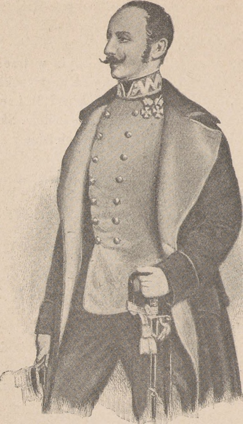 Gen. Ludwik Benedek (1804 † 1881). Według rysunku E. Kaisera.