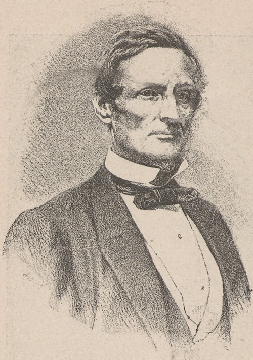 Jefferson Davis (1808 † 1889). Prezydent „Konfederacji południowej”.