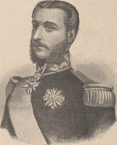 Leopold II, król Belgów (ur. r. 1835).