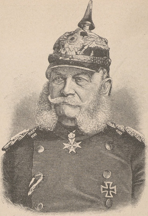 Wilhelm I, król pruski, cesarz niemiecki.