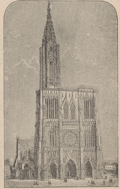 Katedra w Strasburgu.