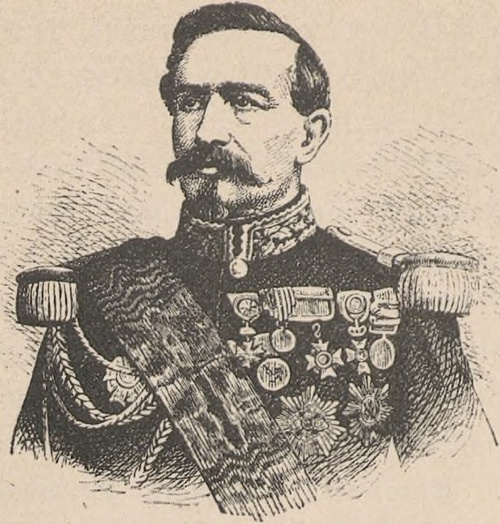 Gen. Karol Bourbaki (1816 † 1897).