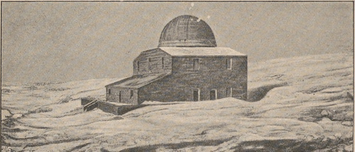 Obserwatoryum astronomiczne na Etnie.