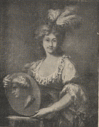 Portret księżny Kurlandzkiej. Marceli Bacciarelii.