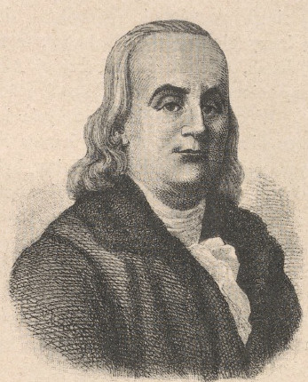 Benjamin Franklin (1706†1790).