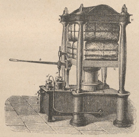 Prasa hydrauliczna.