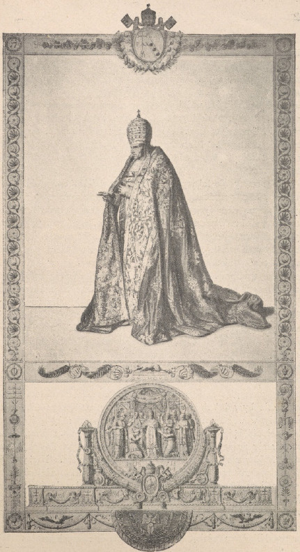 Pius VII — z obrazu Isabey.