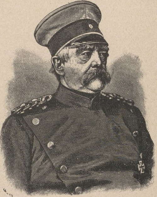 Kanclerz rzeszy, ks. Otto Bismarck.