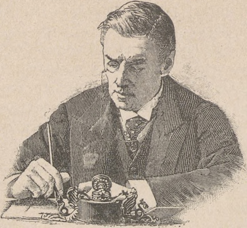 Joe Chamberlain (ur. r. 1836).