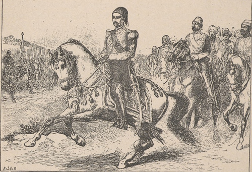 Sultan Abdul-Hamid II (ur. r. 1842, na tronie od r. 1876),