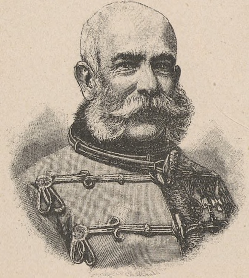 Cesarz austryacki Franciszek-Józef (ur. r. 1830).