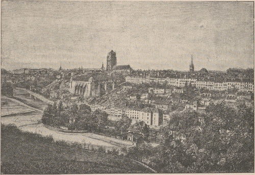 Bern, siedziba rządu związkowego Szwajcaryi.