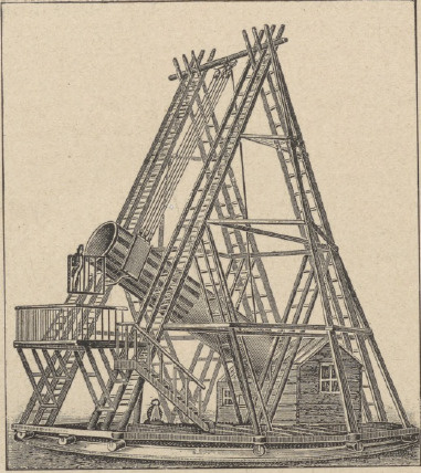 Wielki teleskop W. Herschla.