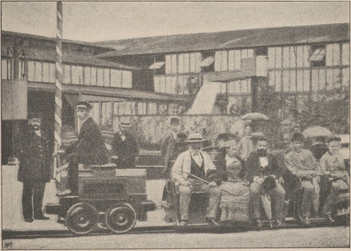 Pierwsza kolej elektryczna (Berlin 1879).