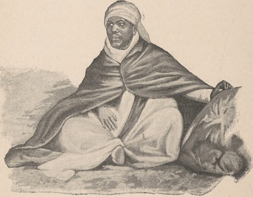 Negus abisyński Menelik II (ur. r. 1844).