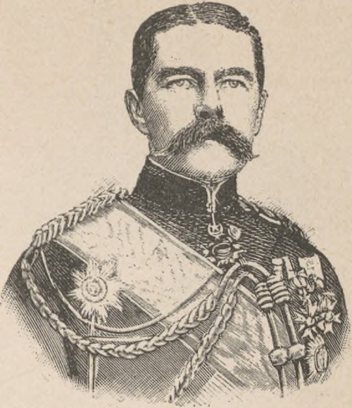 Lord Horacy Kitchener (ur. r. 1851).