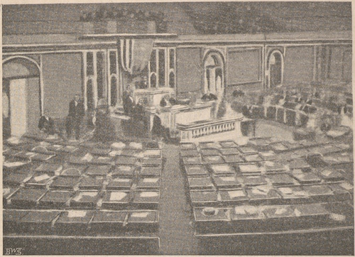 Waszyngton. Sala posiedzeń Kongresu.