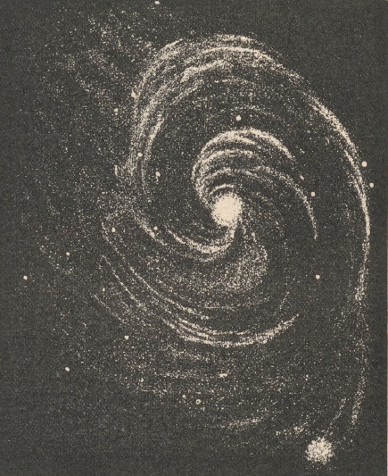 Mgławica spiralna (według Rossa).