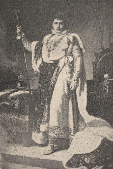 Napoleon Wielki z portretu Gerarda, rysunek Floriana.